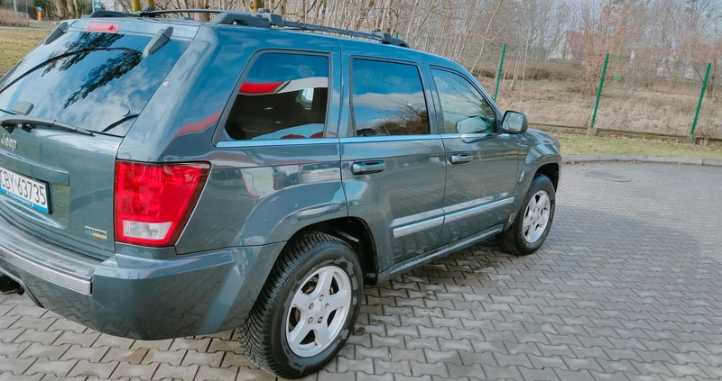 Jeep Grand Cherokee cena 42500 przebieg: 291000, rok produkcji 2007 z Zielonka małe 137